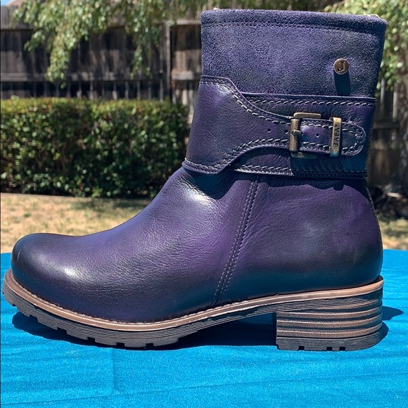 Jafa Shoes - Jafa 489 Indigo Ankle Boots Size 38